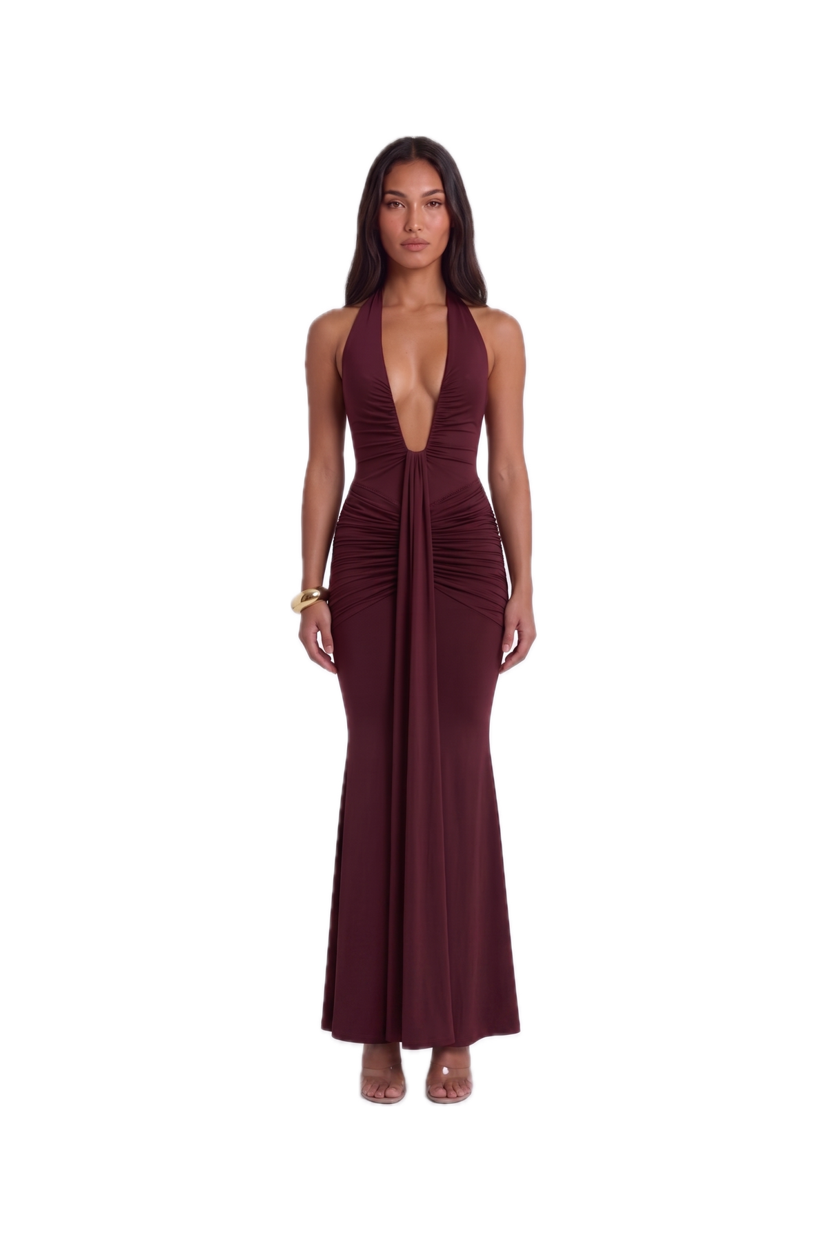 Aurore Maxi | Burgundy